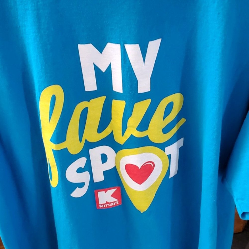 MY FAVE SPOT KMART T-Shirt Unisex size 2XL